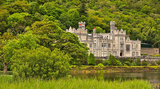 abadia de Kylemore em Connemara, na Irlanda abadia de Kylemore em Connemara, na Irlanda