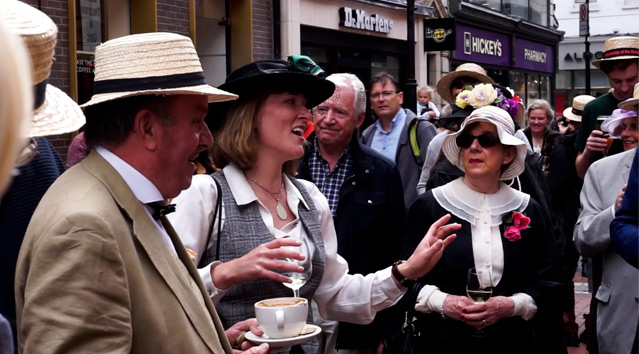 celebração do Bloomsday em Dublin celebração do Bloomsday em Dublin