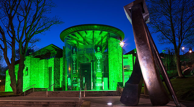 centro de San Patricio en Downpatrick