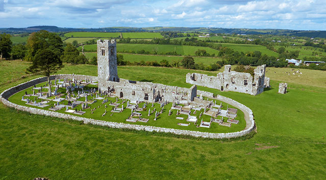 colina de Slane en Irlanda