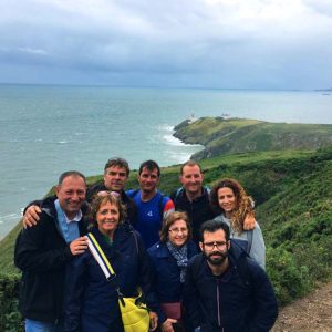 Acantilados de Howth y clientes