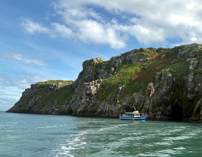 Paseo en barco costa de Howth