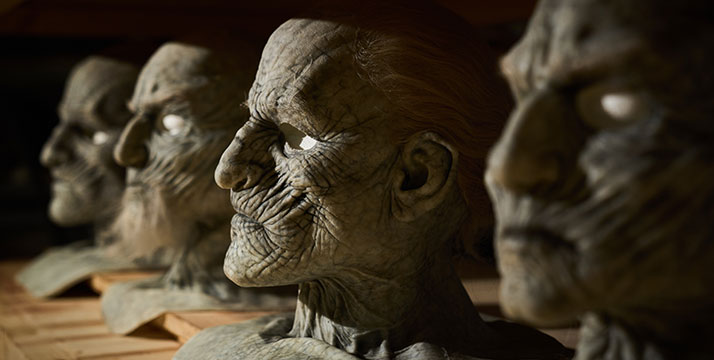 maquillaje de Juego de Tronos Studio Tour maquillaje de Juego de Tronos Studio Tour