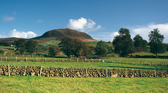 Slemish Mountain en Irlanda del Norte